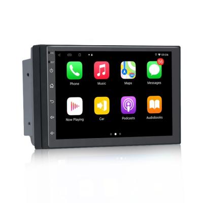 China Universal Automotive Built-in Subwoofer Android 9.1 Wifi Multimedia Android 9.1 Gps Navigation Unit Car Stereo Double Touch Gps for sale