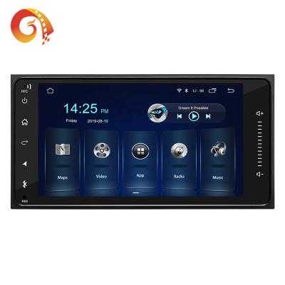 China GPS 7 Inch Corolla Android GPS Car MP5 Player Navigation Car Radio Rear View Camera USB Playback 1080P 4K HD Video for sale