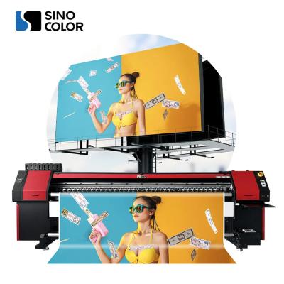 China Shops high precision 3.2m width four i3200 printing heads eco wide solvent printer best format 2400dpi tool printing flex banner for sale