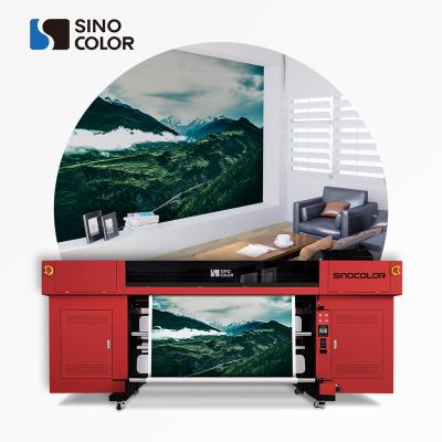 China Best selling 3.2m i3200/GEN5/GEN6 2400dpi large format high speed roll to roll dtf uv printer 2 in 1For wallpaper sticker label 3.2meter for sale