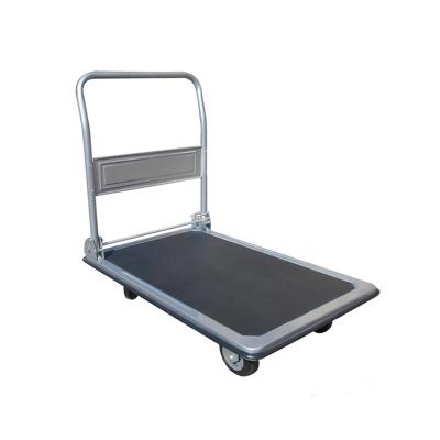 China Tools Factory Prices Wholesale Foldable 4 Wheel Trolley Platform Hand Truck Cart for sale