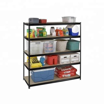 China Single Sided Heavy Duty Organize Indoor Adjustable Angle Iron Shelf for sale