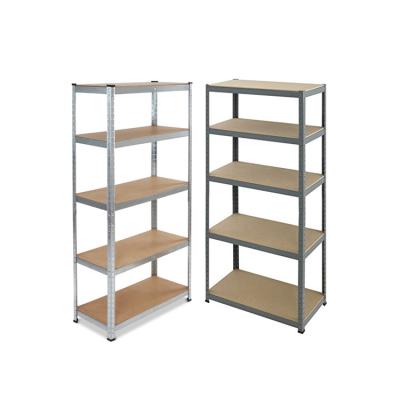 China Warehouse Storage Metal Shelving Eco - Friendly Steel Adjustable Rack for sale