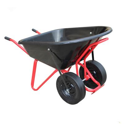 China Plastic Capccity 120l Sizes Large Function Plastic Garden Use Wheelbarrow for sale