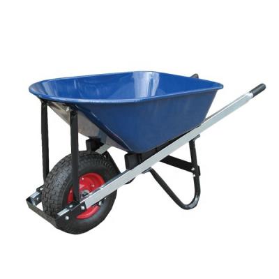 China Metal Square Handle With 100L Capacity Big Ferris Wheel 650-8 Garden Wheel Barrow for sale