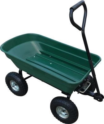 China Tools Garden Practical Four Wheel Construction Tool Plastic Gardenl Cart for sale