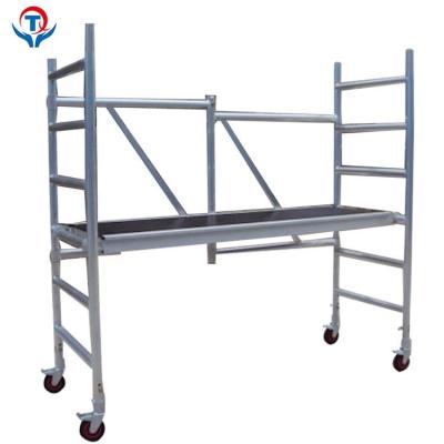 China Industrial TUV Certificated Aluminum Folding Ringlock Scaffolding For Construction for sale