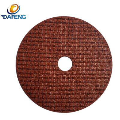 China DAPENG Cutting Disc Wheel Diamond Metal Cutting  A WA C GC Material 1 Or 2 Nets for sale