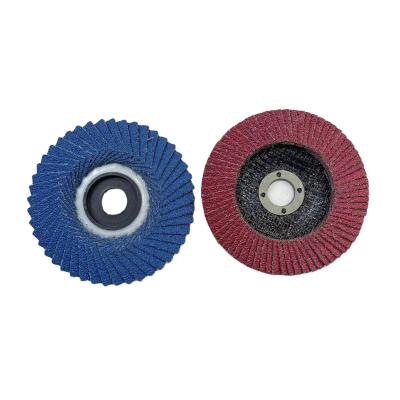 China DAPENG 80 Grit Metal Rounded Flap Disc Wheel Flexible 3 Years Warranty for sale