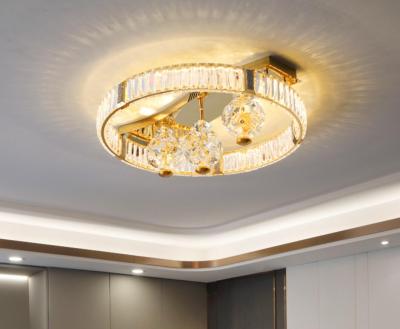 China Eco-Friendly Luxury Living Room Crystal Ceiling Pendant Light Modern for sale