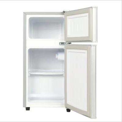 China Single-temperature double-door household small refrigerator home refrigerator refrigerator two doors for sale