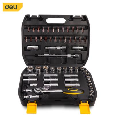 China DIY Grocery Tools DL2058T Impact Box 58 Pcs Wrench Tool Socket Set for sale