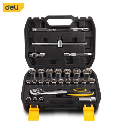 China DIY Grocery Tools DL2026T Impact Box 26 Pcs Wrench Tool Socket Set for sale