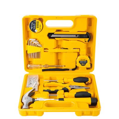 China DIY Grocery Tools 18 Pieces Home Tool Kit Hardware Household Construction DIY Tools Repair for sale