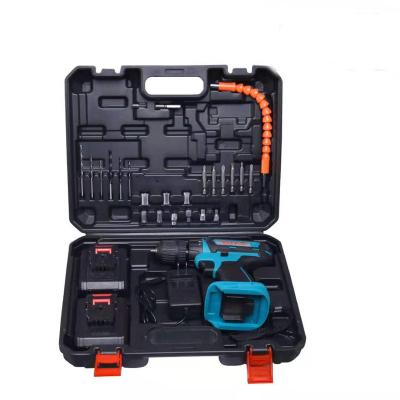 China Wholesale Price 21v Lithium Ion Cordless Electric Drill Screwdriver Drill Tool Combination Manual Kit Wr009 for sale