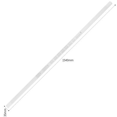 China Durable Classic Ruler 60 Inch 150cm Stainless Steel Ruler Metal Rulers Measuring Tool For Household Office Supplies for sale