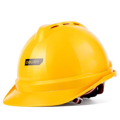 China Yellow Hard Hat Construction Site Hard Hat Engineering Construction Hard Hat Safety Helmet Workers Safety Size Quality for sale