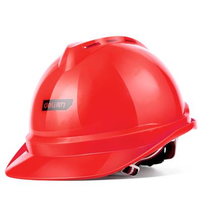 China Red Hard Hat Site Construction Hard Hat Engineering Construction Hard Hat Safety Helmet Workers Safety Size Quality for sale