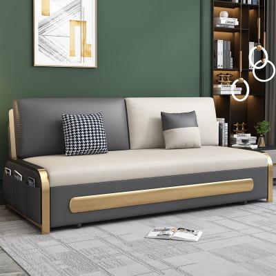 China (Others) 2022 Adjustable High Quality Unique Living Room Furniture Modern Folding Sofa Bed With Storage for sale