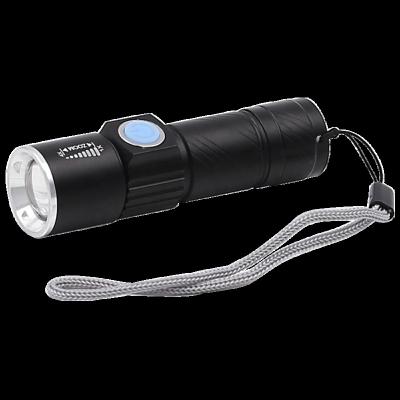 China Emergency Led Torch Light Head Police Tactical Self Defensive Military Mini Usb Rechargeable Led Flashlight Rechargeable Led Tactical for sale