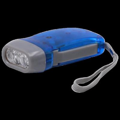 China Custom Plastic Dynamo Hand Crank Emergency Pocket Torch Rechargeable Led Flashlight Press Light Small Mini Led Rechargeable for sale