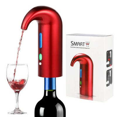 China Amazon Success Disposable Wine Aerator Rechargeable Electric Wine Decanter Set In Bar Accessories for sale