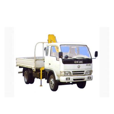 China TRUCK CRANE Small Boom Lifts Mini Hydraulic Truck Mounted Crane SQ1ZK2Q Mini Small Crane 1500kg Price for sale