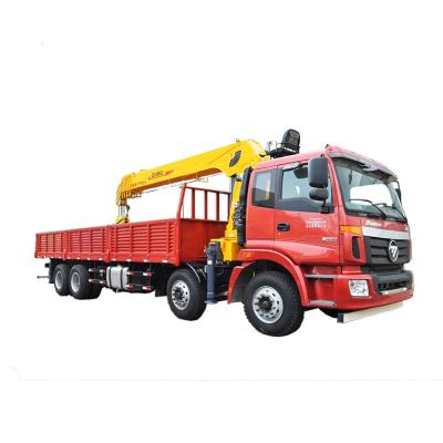 China TRUCK CRANE China 14 Ton SQ14SK4Q Straight Arm Truck Mounted Crane For Sale for sale