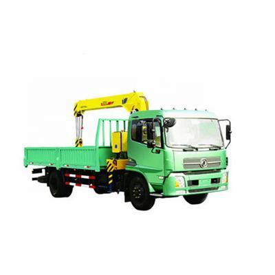 China TRUCK CRANE Chinese Straight Boom Arm Crane Truck 5 Ton SQ5SK2Q/3Q for sale