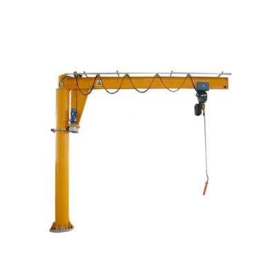 China Bridge Crane BZP Type Pillar Arm Jib Crane 360 ​​Degree Slewing 0.25 Ton To 10 Ton for sale