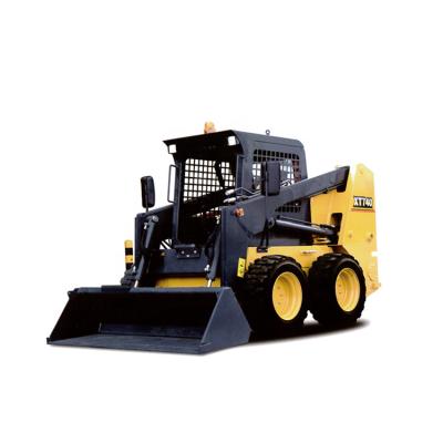 China Construction worksÂ   Chinese Skid Steer Loader XT Series Mini Articulated Skid Loader With 4 In 1 Bucket for sale