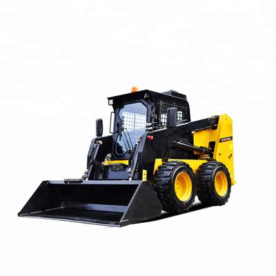 China Construction worksÂ   Loader Manufacturer New Useful Chinese Skidsteer Loader With 4 In 1 Bucket for sale