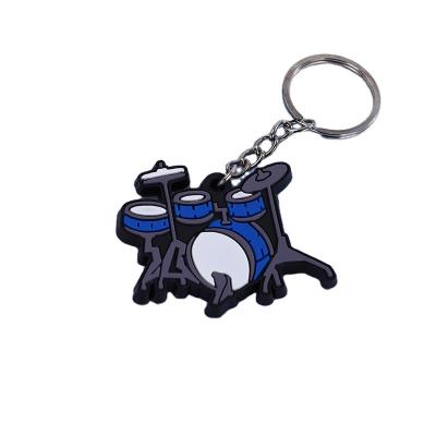 China 3D Silicone Rubber Key Chain Rubber Key Chain Customize Key Chain With Rubber Logo for sale