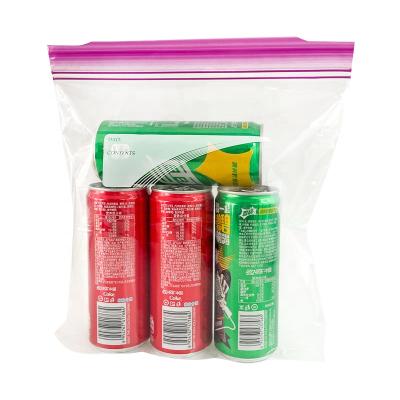 China Wholesale Custom Plastic Bag Waterproof Plastic Transparent Packing Security Double Zipper Resealable Bags for sale