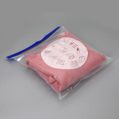 China Safety BPA FREE Jumbo Size Ziplock Freezer Bag With New Handle n Seal for sale