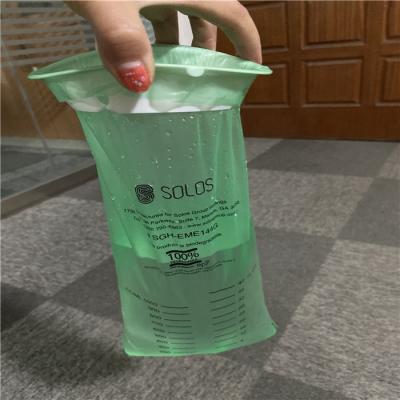 China Recyclable Eco - Friendly Medical Printed Vomit Bags for sale