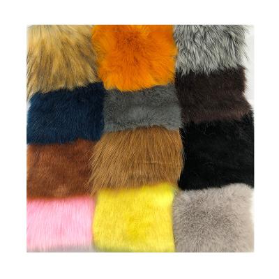 China Wholesale High Quality Auto Upholstery Hex Faux Fur Fabric Plush Stock Stock For Garage for sale