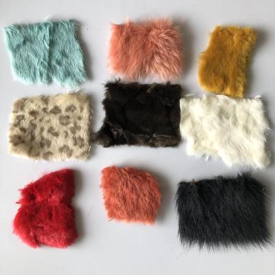 China Auto Wholesale Large Quantity Fake Fur Fabric Stock Upholstery Lots For Garment In Zhejiang China for sale