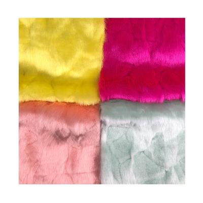 China Wholesale high quality auto upholstery faux fur fabric stocklots for sale