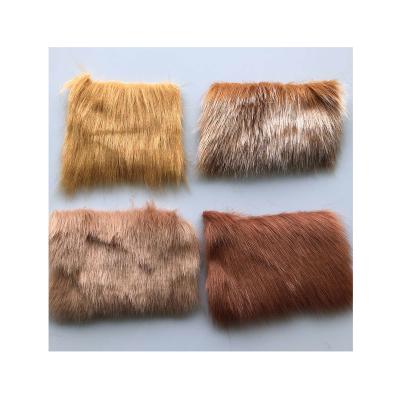 China Auto upholstery can be shipped directly, short plush, artificial fur fabrics in stock, all colors for sale