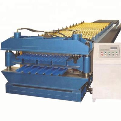 China Double layer roofing machine duplex deck roof panel machine for sale