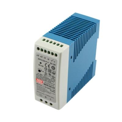 China DIN Rail Power Supply Factory Single Output DC OK Relay Contact Loading Burn Test 60w 12v Industrial Professional Full Changeover Power Supply for sale