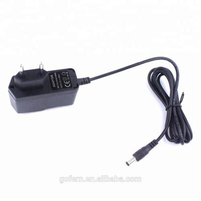 China 230v 50hz 12v Adapter EU Plug Power Plastic 12w 12v 1a Adapter for sale