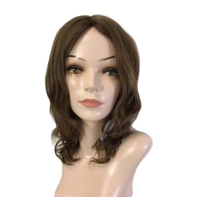 China Luxury Medical Jewish Kosher Sheitels Hair Wig European Body Wave Hair Toppers For Thin Hair Loss Less Alopecia for sale