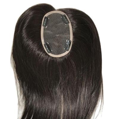 China Hot Selling Straight Swiss Top Hair Amazing Wig Piece For Hair Loss for sale