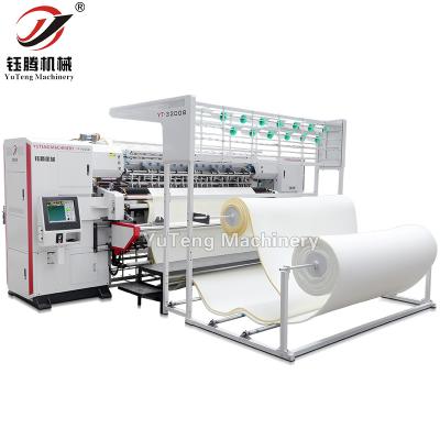 China Automatic Computerized High Speed Multi-needle Chain Stitch Quilting Machine for Making Mattress and Sofa Cover Blanket Quilt for sale