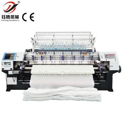 China Veelgebruikte Computerized Lock Stitch multi-naald Quilting Machine voor het maken van beddengoed Te koop