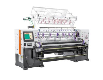 China Geautomatiseerde snelle fabrieks-shuttle-lock-steek-multi-naald-quiltmachine Te koop