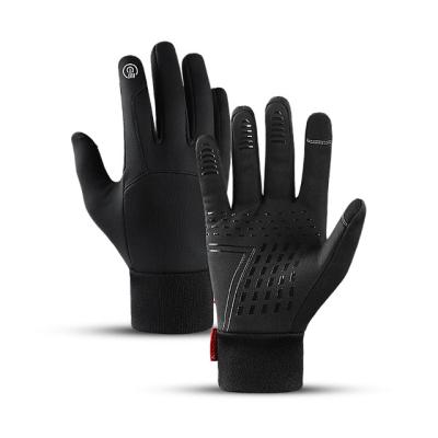 China Simple Logo Winter OEM Touch Screen Warm Waterproof Gloves For Man for sale