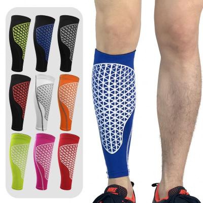 China Breathable Elastic Calf Pad Compression Calf Support Sleeve For Sports Safety Avoid Injury for sale